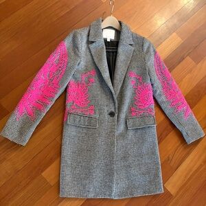 Ett:twa by Anthropologie Coat Womens Size 4